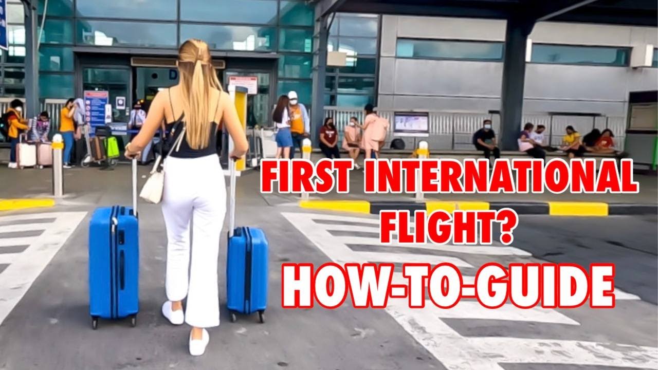 FIRST INTERNATIONAL FLIGHT? : Travel Tip, Airport Stroll, Flight Preparation | Jen Barangan